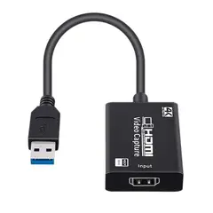 GENERICO - Capturadora Video 4k Hdmi A Usb 3.0 1080p 60fps Obs Studio
