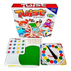 GENERICO - Juego Twister En Familia Twist Tapete Colores 2 En 1
