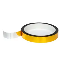 GENERICO - Cinta Dorada Adhesiva Decoración Navidad Fiestas 3cm X 50m