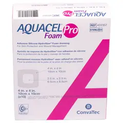 GENERICO - Aposito Espuma Aquacel Pro Hydrofiber 10 X 10cm X 10und