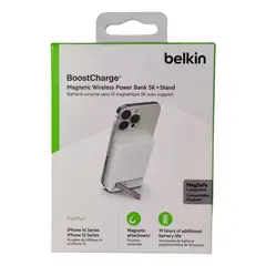 BELKIN - Power Bank Batería Externa Cargador Inalámbrica Magnética