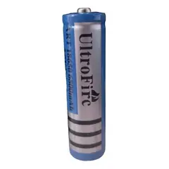 ULTRAFIRE - Pila Batería Cilíndrica Recargable 3.7 Voltios 6.800 Mah