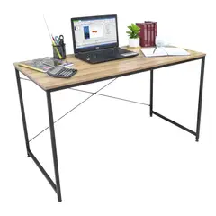 ERGONOMUS - Escritorio Diseño Industrial Café y Negro-
