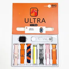 GENERICO - Combo Reloj 8 Ultra 7 in1 Correas Ip67 Impermeable