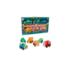 GENERICO - Carros Cute Car 6Pc P36