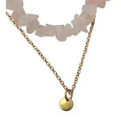BY CAMI - Collar referencia Duo Cuarzo