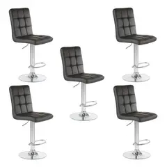 MOBLIHOUSE - Banco X5 Moderno, Estructura Metálica, Altura 115