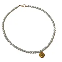 BY CAMI - Collar Perlas Fill Dije