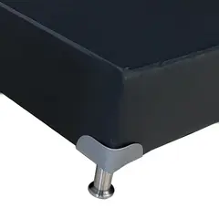 GENERICO - Base Cama 140x190 Con Pestaña SNegro