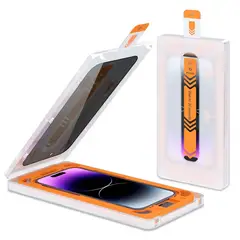 PHONETIFY - Vidrio Transparente Para iPhone 15 Plus Fácil Instalación
