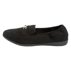 COMFORT PLUS - Zapatos Casuales Tipo Mocasín Para Mujer Payless Negro