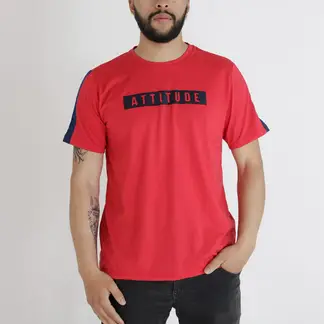 L Y H - Camiseta Para Hombre Rojo Marca L&H