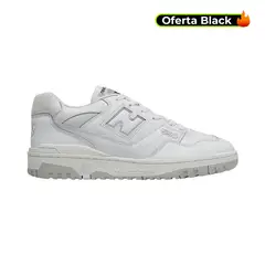 NEW BALANCE - Tenis 550-Blanco/Gris
