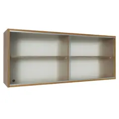 MADESA - Mueble de Cocina Superior Glamy 1.20 m 2 Puertas Corredizas de Cristal