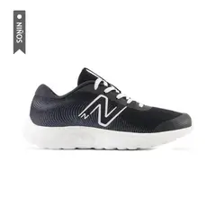 NEW BALANCE - Tenis 520 Niño-Negro/Blanco