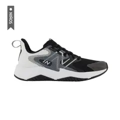 NEW BALANCE - Tenis Ravel Niño-Negro/Blanco