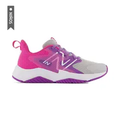 NEW BALANCE - Tenis Ravel Niño-Fucsia/Morado