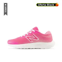NEW BALANCE - Tenis 520 Niño-Rosa