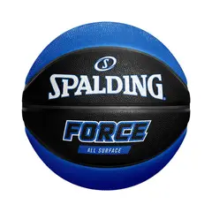 SPALDING - Balon De Basketball Force Rubber #7-Azul