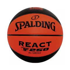 SPALDING - Balon De Basketball React Fiba Tf 250 #7-Naranja