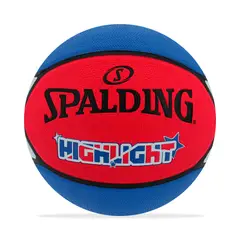 SPALDING - Balon De Basketball Highlight #7-Rojo