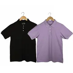 SIABATTO - Camiseta Polo Mujer Combo x2