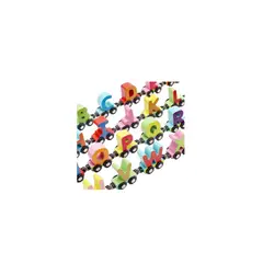 INFANTILES CAJUROMIX - Tren Magnético Infantil Abecedario 27pcs