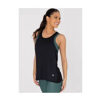BSOUL - Camiseta Mujer TANK CLOE NEW BLACK