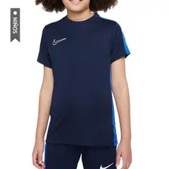 NIKE - Camiseta Y Df Acd23 Top Ss Niño-Azul