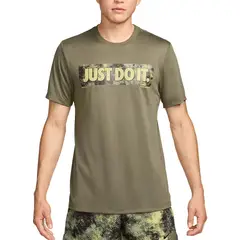 NIKE - Camiseta M Df Tee Rlgd Camo-Verde