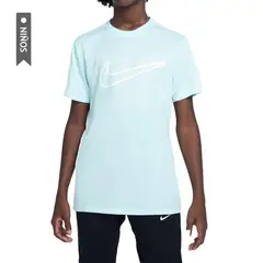 NIKE - Camiseta Academy23 Niño-Celeste