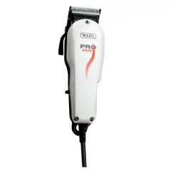 WAHL - Cortadora De Pelo Profesional Pro Basic Blanca Con Cable