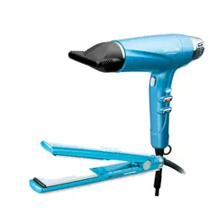 BABYLISS - Combo Secador Dual Ionic + Plancha Dual Ionic Pro