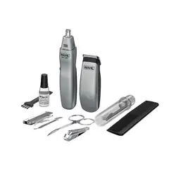 WAHL - Kit Viajero Depilador Y Patillera 12 Piezas