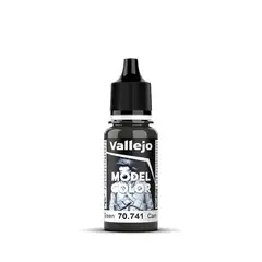 GENERICO - Acrilico Camuflaje Verde Negro Modelcolor 741-18ml Vallejo