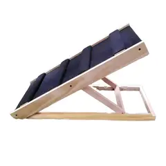 GENERICO - Rampa para mascotas con peldaños 70cm