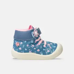 BUBBLE GUMMERS - Tenis Bebé Para Niña Bubblegummers Azul Silvi