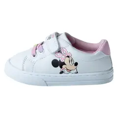 DISNEY - Zapatos Deportivos Con Diseño De Minnie Para Niña Pequeña Blanco 198946 Payless