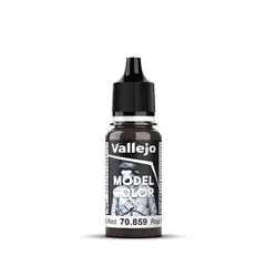 GENERICO - Acrilico Color Rojo Negro Modelcolor 859-18ml Vallejo