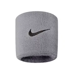 NIKE - Muñequera Swoosh Wristbands 2 Pk-Gris