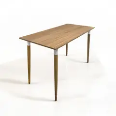 EKONOMODO COLOMBIA - MESA COMEDOR KANO 120X60X73 CAFÉ