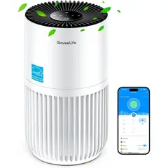GENERICO - Purificador De Aire Inteligente para el Hogar Filtro Hepa y con Alexa