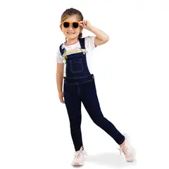 MARKETING PERSONAL - Overall Infantil Femenino Azul Mp 5793