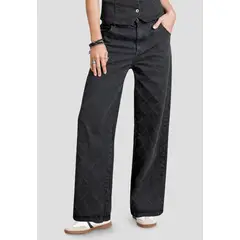 RUTTA - Jean Mujer Negro 105881