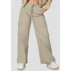 ATYPICAL - Pantalón Mujer Beige 104897