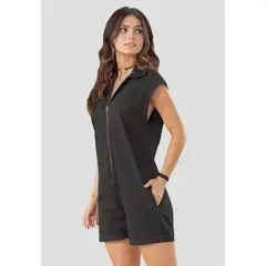 RUTTA - Enterizo Corto Mujer Negro 105882