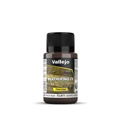 GENERICO - Weathering FX 40ml 73811 Barro Marrón Denso Acrilico Vallejo