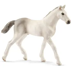 JUGANDO Y EDUCANDO - Figura Caballo Potro Holsteiner Pintada A Mano Schleich