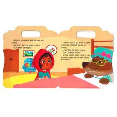 LEXUS - Libro Caperucita Roja Hojas Duras Ilustraciones Para Niñas