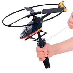 GENERICO - Helicoptero Volador Sistema Impulsado Aerodinamico Juguete